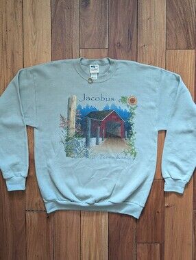 Jacobus Pennsylvania Vintage Covered Bridge Crewneck (L)